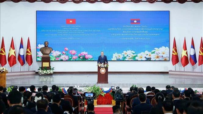 Phát biểu của Tổng Bí thư Tô Lâm tại Học viện Chính trị và Hành chính Quốc gia Lào        