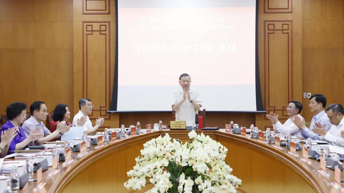 Phát biểu kết luận của Tổng Bí thư, Chủ tịch nước Tô Lâm tại Phiên họp thứ hai của Ban Chỉ đạo Trung ương về phát triển văn hóa Việt Nam