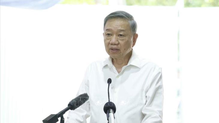 Bài phát biểu xúc động của Tổng Bí thư, Chủ tịch nước Tô Lâm khi đến thăm, động viên lực lượng tìm kiếm, quy tập hài cốt liệt sĩ tại Công viên Lê Thị Riêng